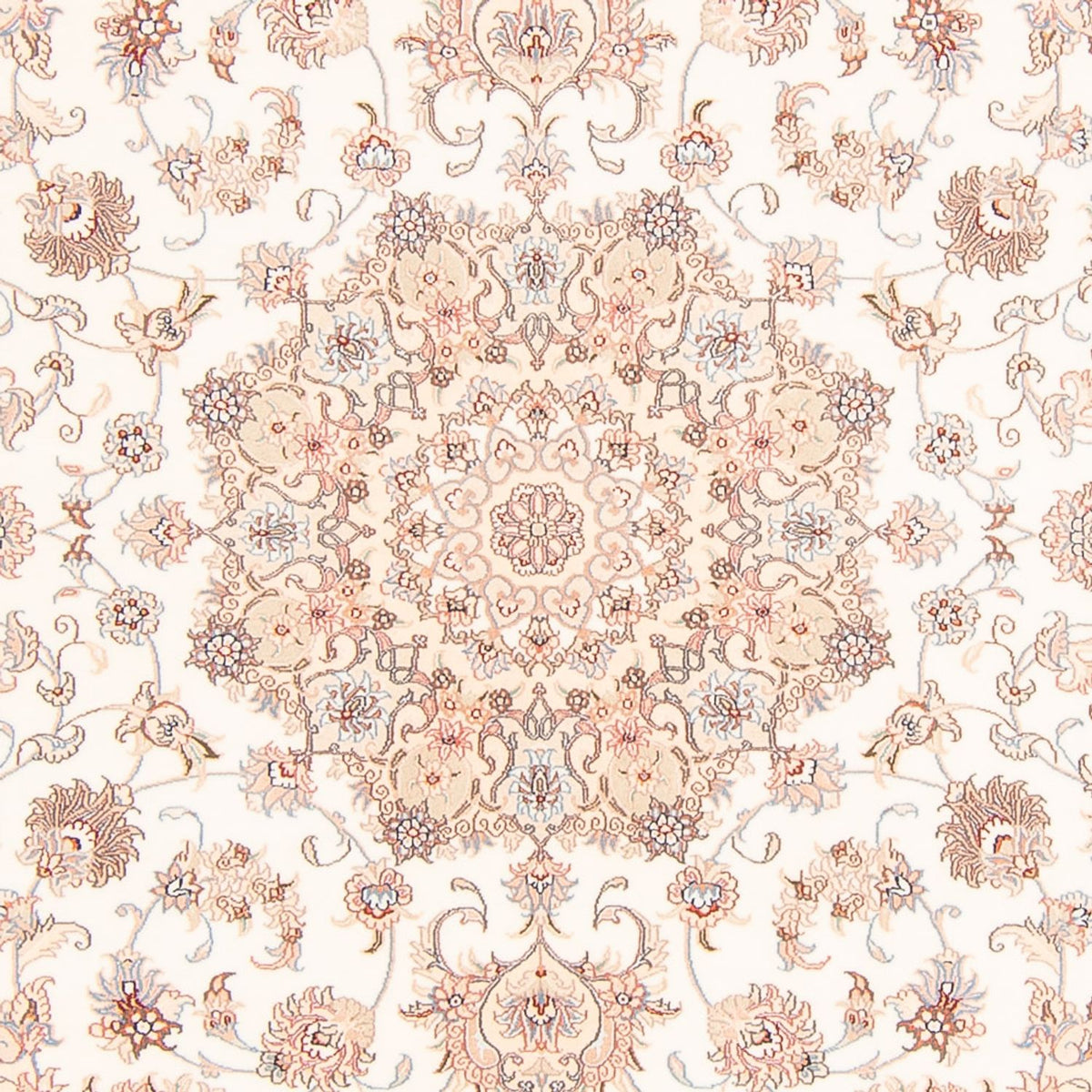 Persisk matta - Tabriz - Royal - 247 x 200 cm - grädde