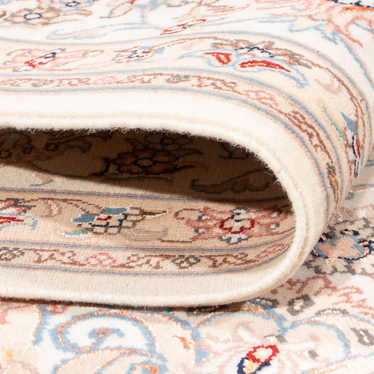 Persisk matta - Tabriz - Royal - 247 x 200 cm - grädde