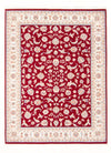 Tabriz - 50 Raj Mattan 150x203cm - Persisk matta - Rektangulär / Röd / 150 x 203 cm Rektangulär