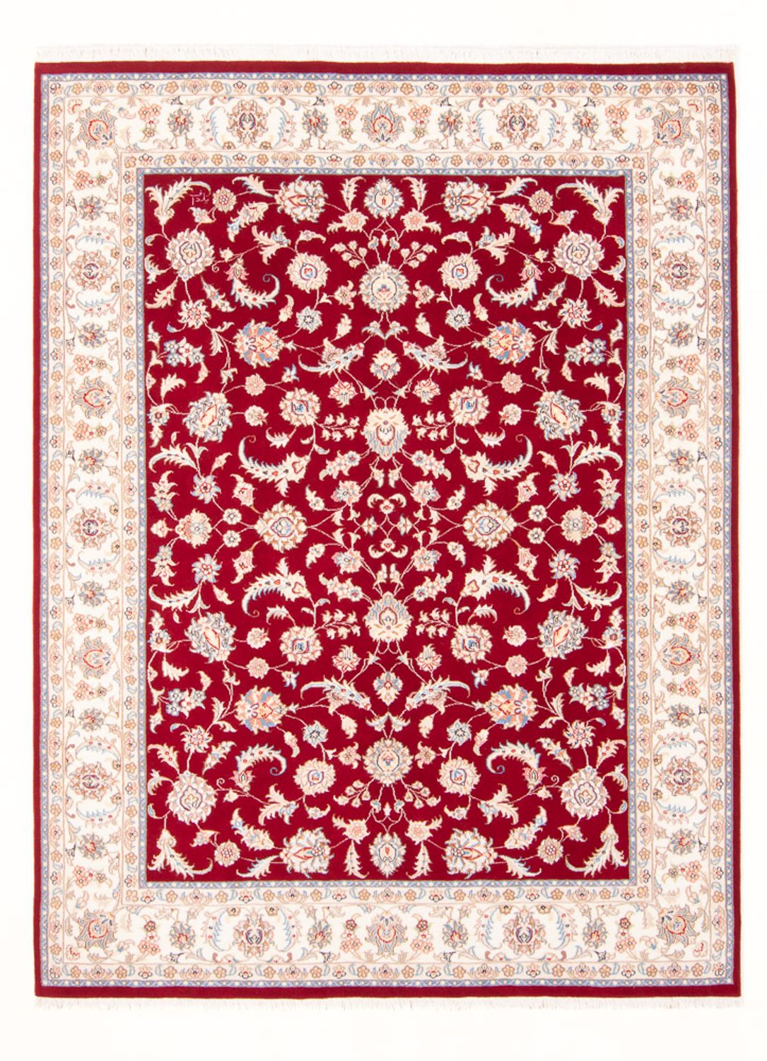 Persisk matta - Tabriz - Royal - 203 x 150 cm - röd