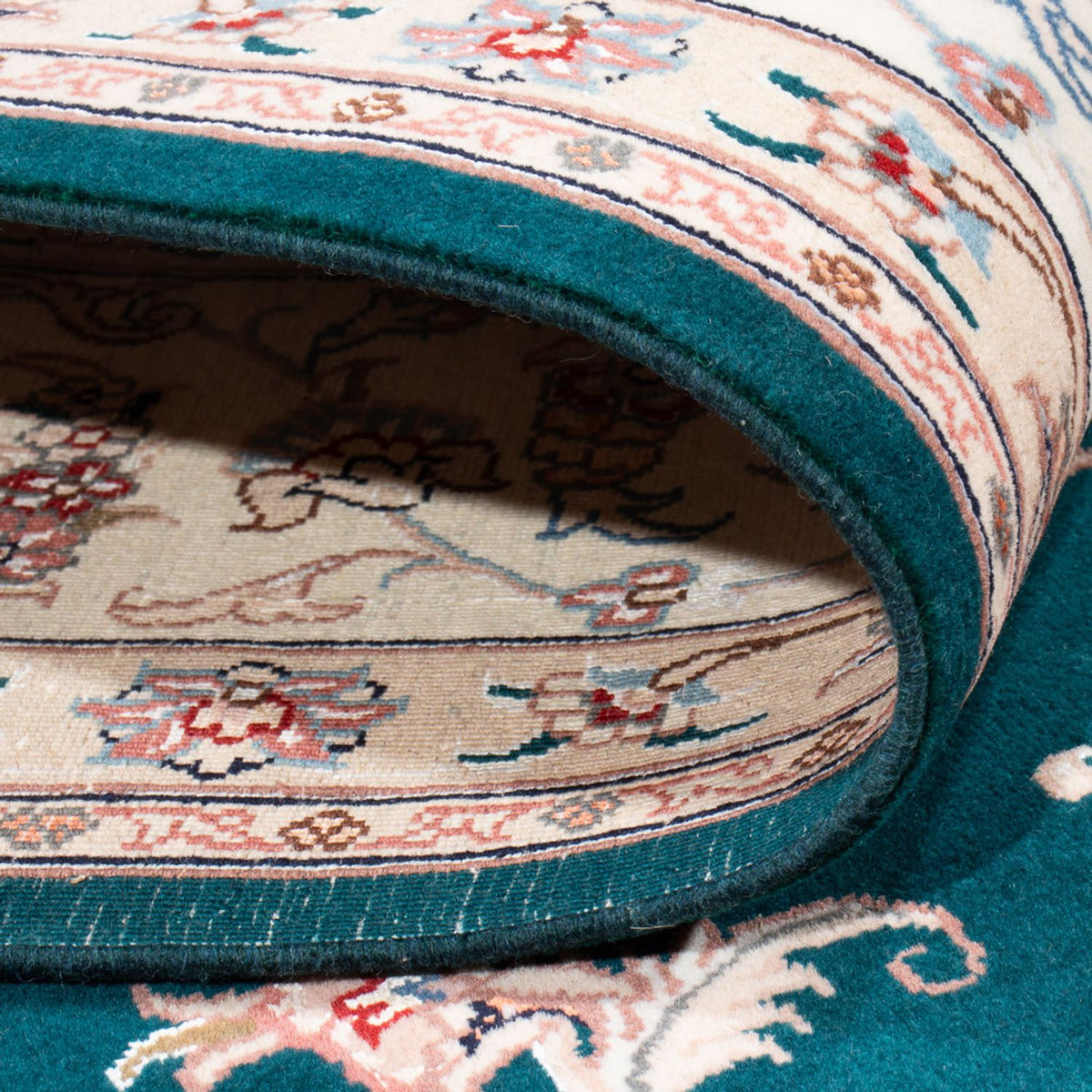 Persisk matta - Tabriz - Royal - 251 x 195 cm - grön