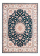 Persisk matta - Tabriz - Royal - 235 x 168 cm - mörkgrön