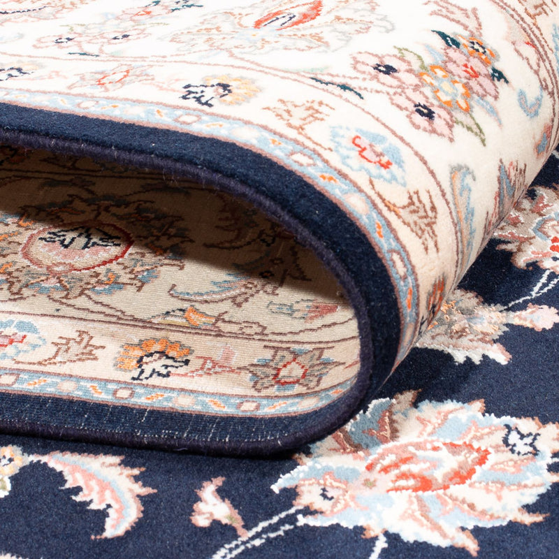 Persisk matta - Tabriz - Royal - 243 x 172 cm - mörkblå