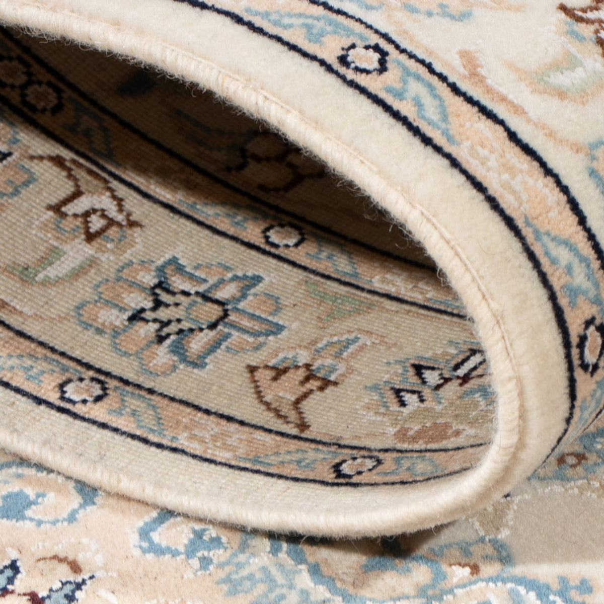 Persisk matta - Nain - Premium - 134 x 75 cm - grädde