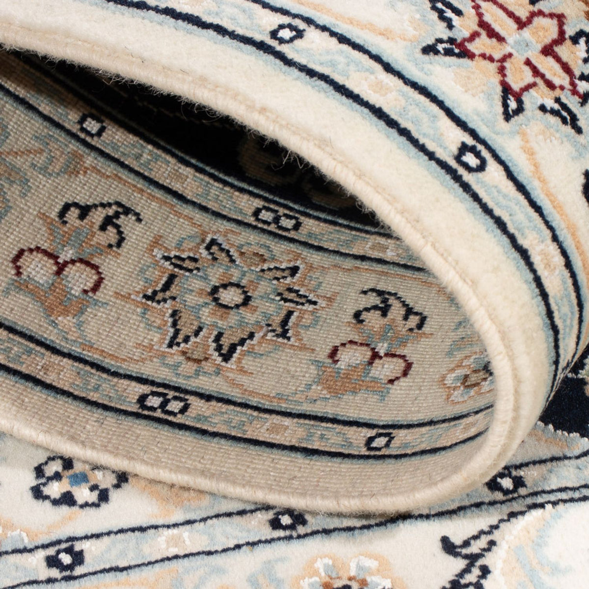 Persisk matta - Nain - Premium - 120 x 80 cm - mörkblå