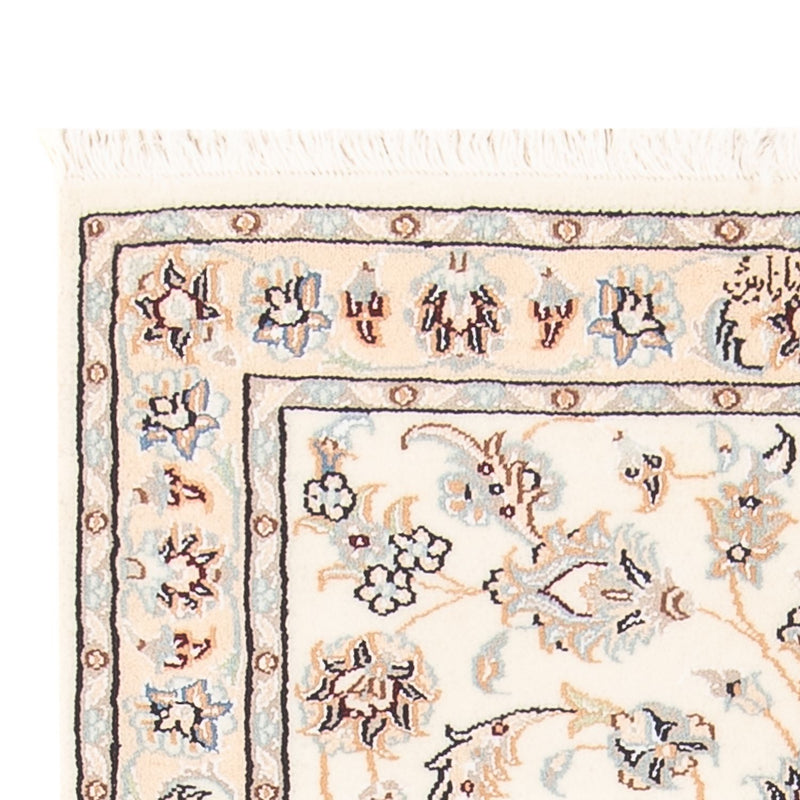 Persisk matta - Nain - Premium - 138 x 73 cm - grädde