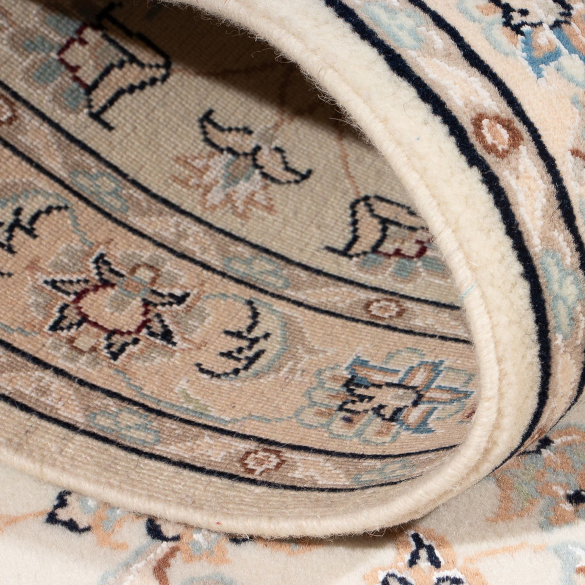 Persisk matta - Nain - Premium - 138 x 73 cm - grädde