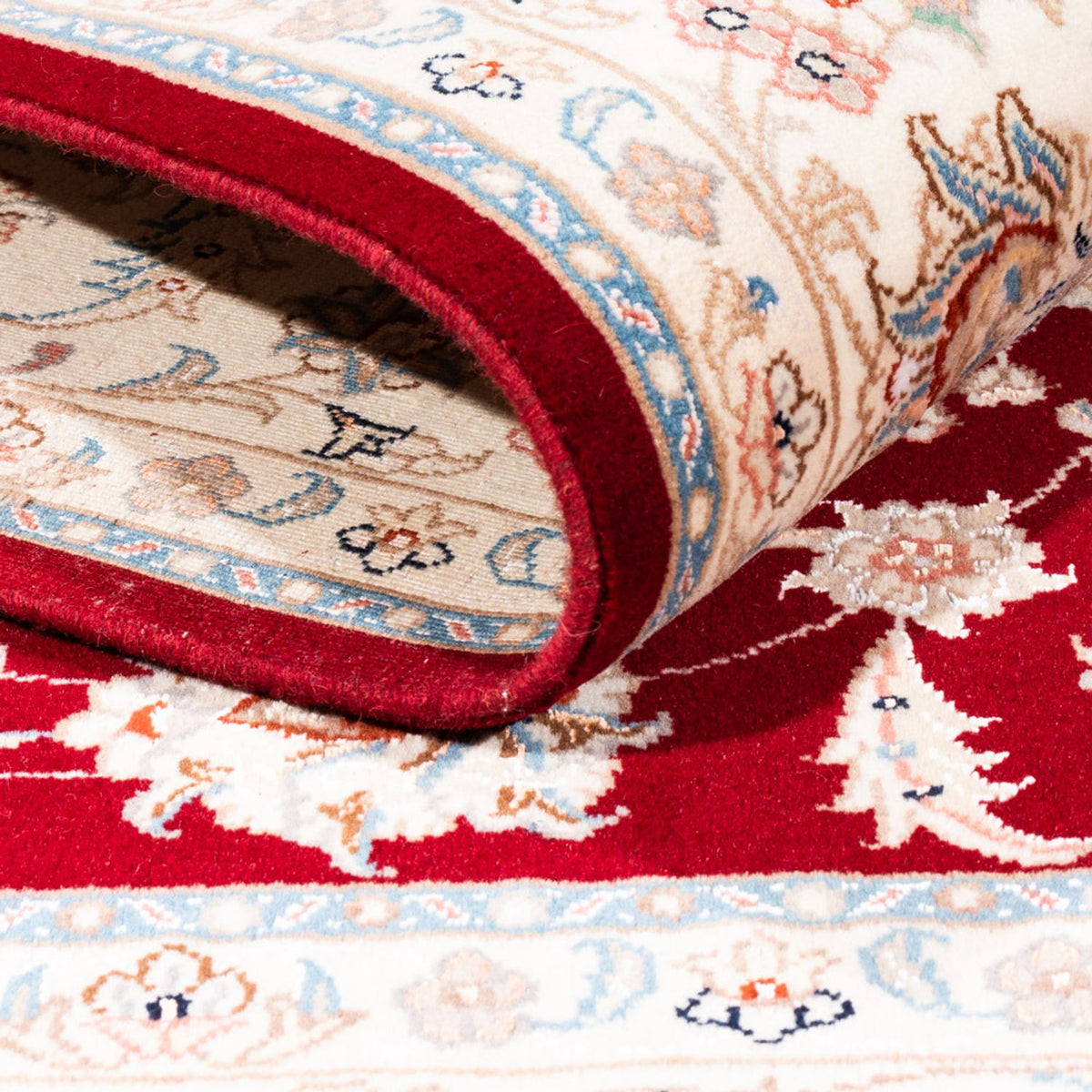 Persisk matta - Tabriz - 200 x 148 cm - röd