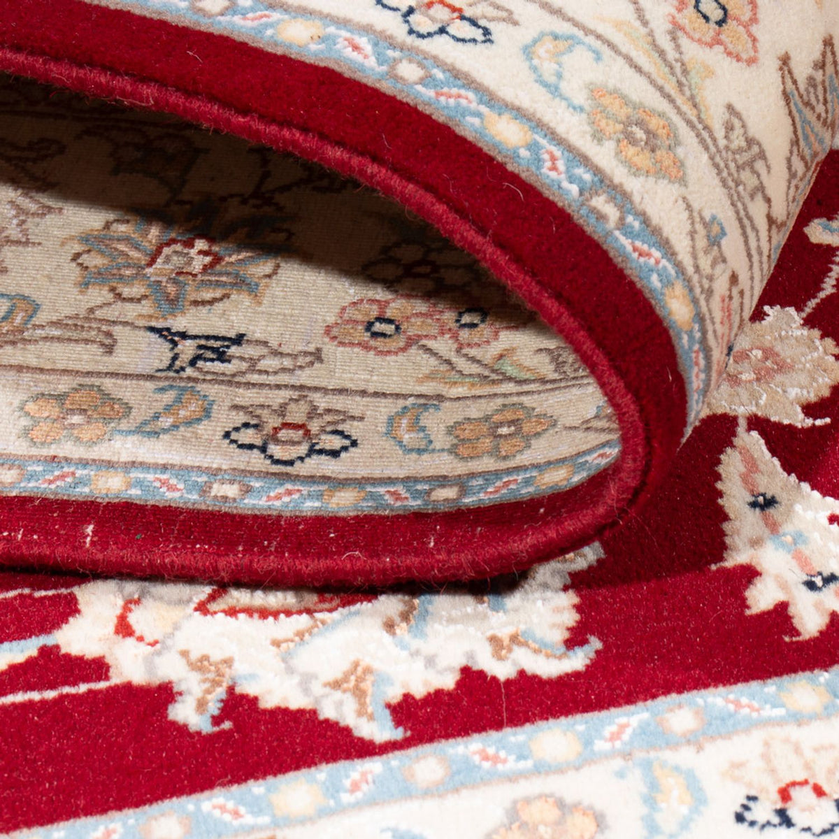 Persisk matta - Tabriz - Royal - 200 x 150 cm - röd