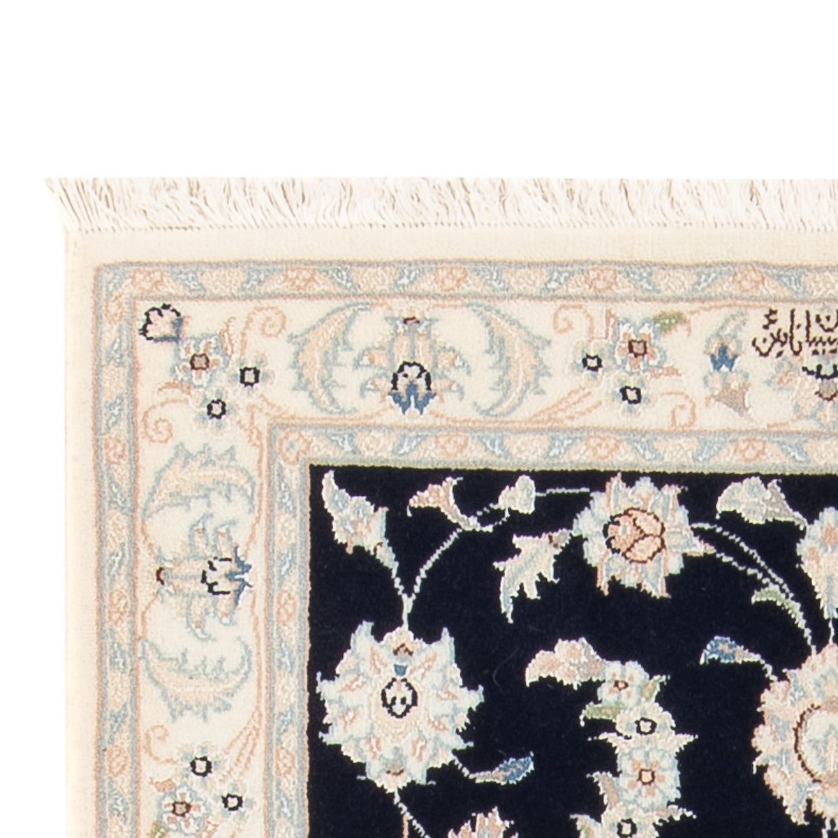 Persisk matta - Nain - Premium - 138 x 75 cm - mörkblå