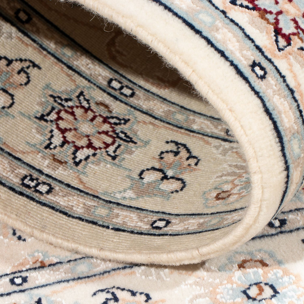 Persisk matta - Nain - Premium - 117 x 78 cm - grädde