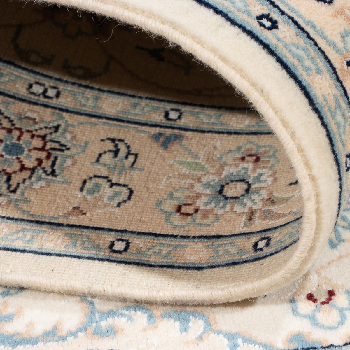 Persisk matta - Nain - Premium - 117 x 80 cm - grädde