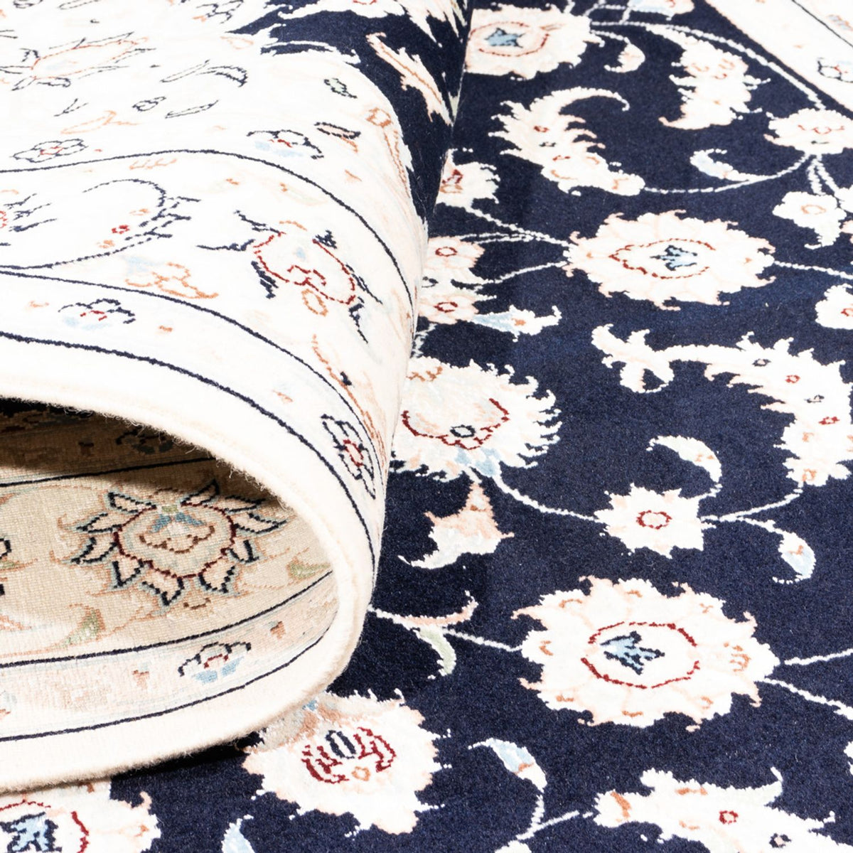 Persisk matta - Nain - Premium - 175 x 117 cm - mörkblå