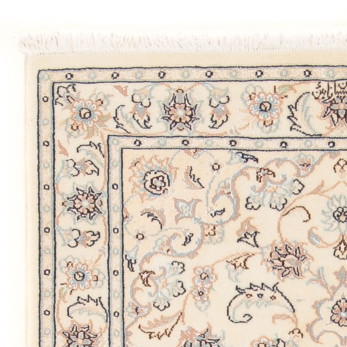 Persisk matta - Nain - Premium - 118 x 81 cm - grädde