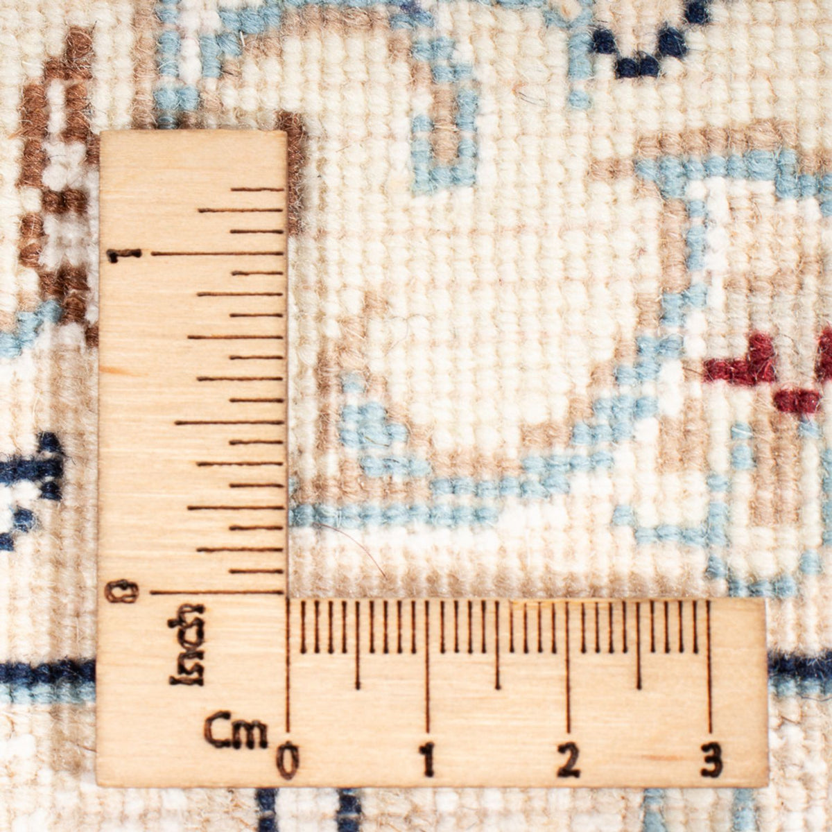 Persisk matta - Nain - Premium - 119 x 79 cm - grädde