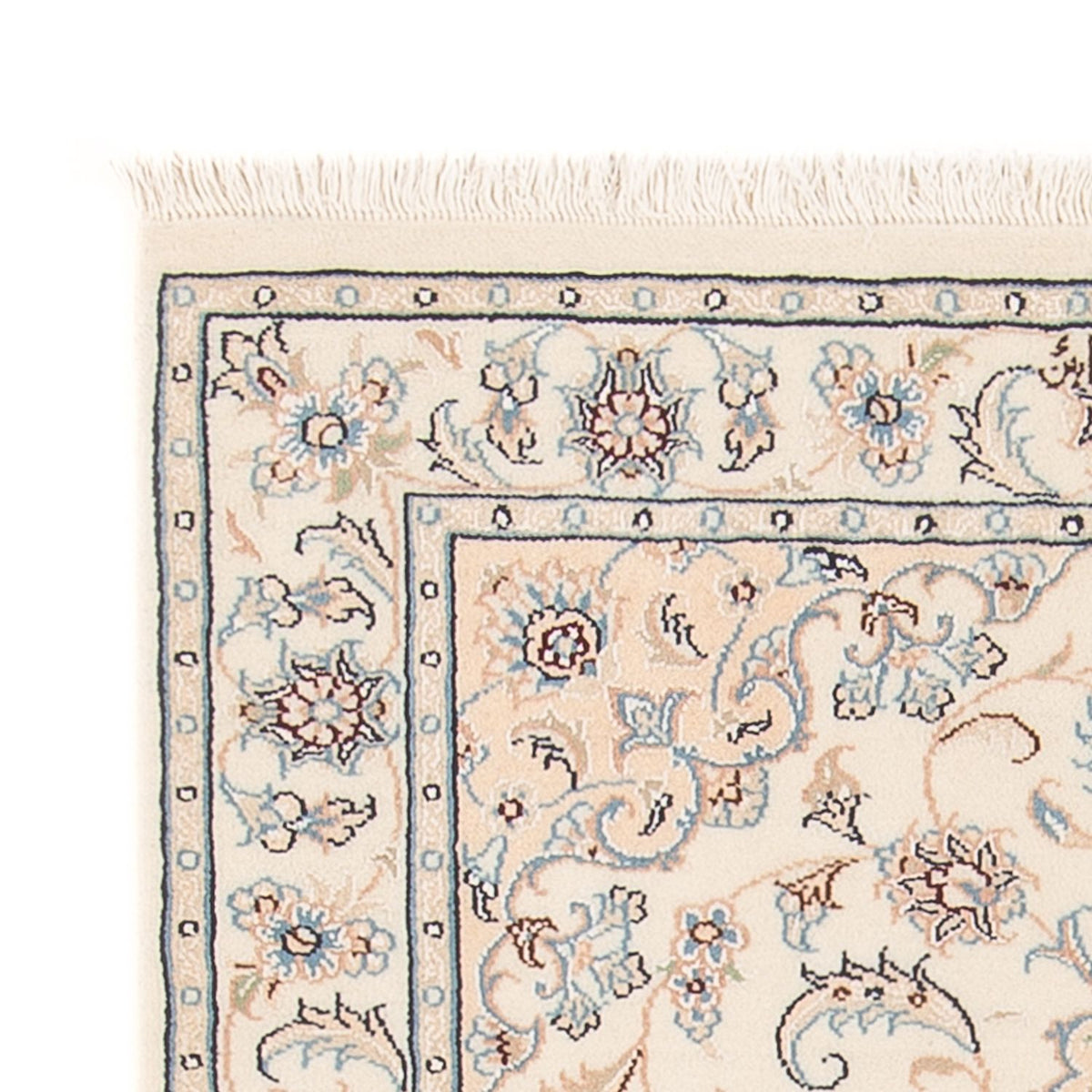 Persisk matta - Nain - Premium - 117 x 80 cm - grädde