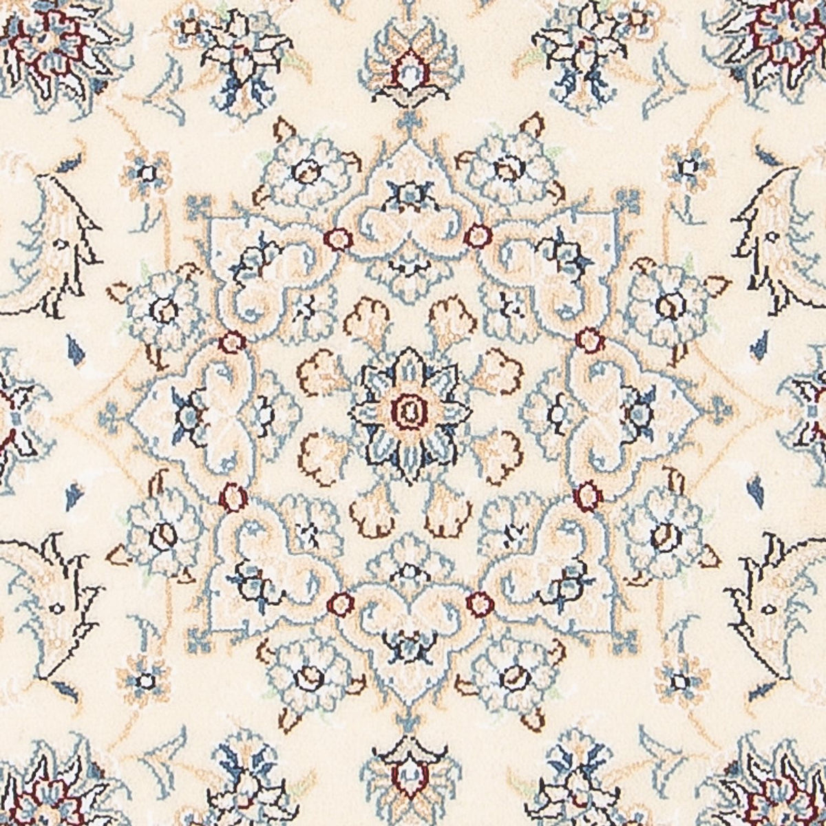 Persisk matta - Nain - Premium - 118 x 80 cm - grädde