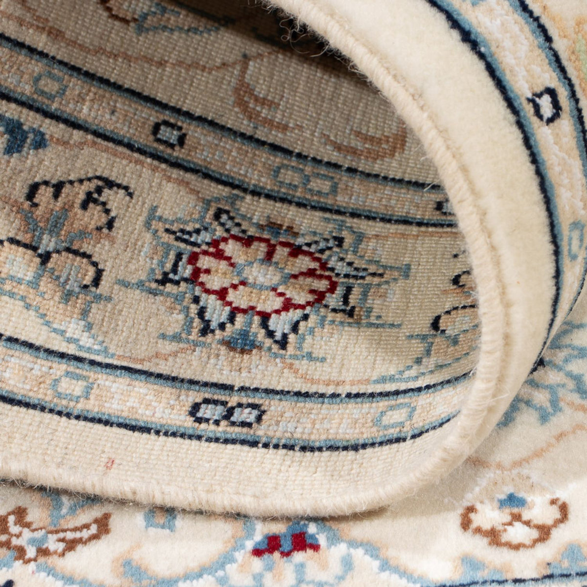 Persisk matta - Nain - Premium - 118 x 80 cm - grädde