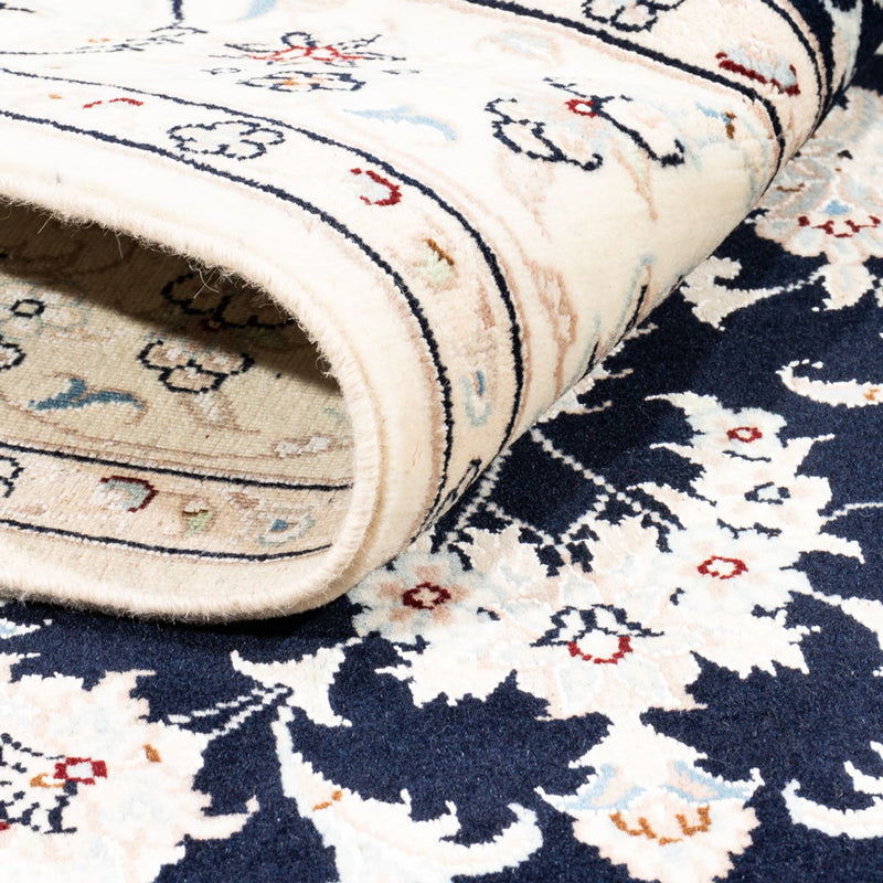 Persisk matta - Nain - Premium - 182 x 121 cm - mörkblå