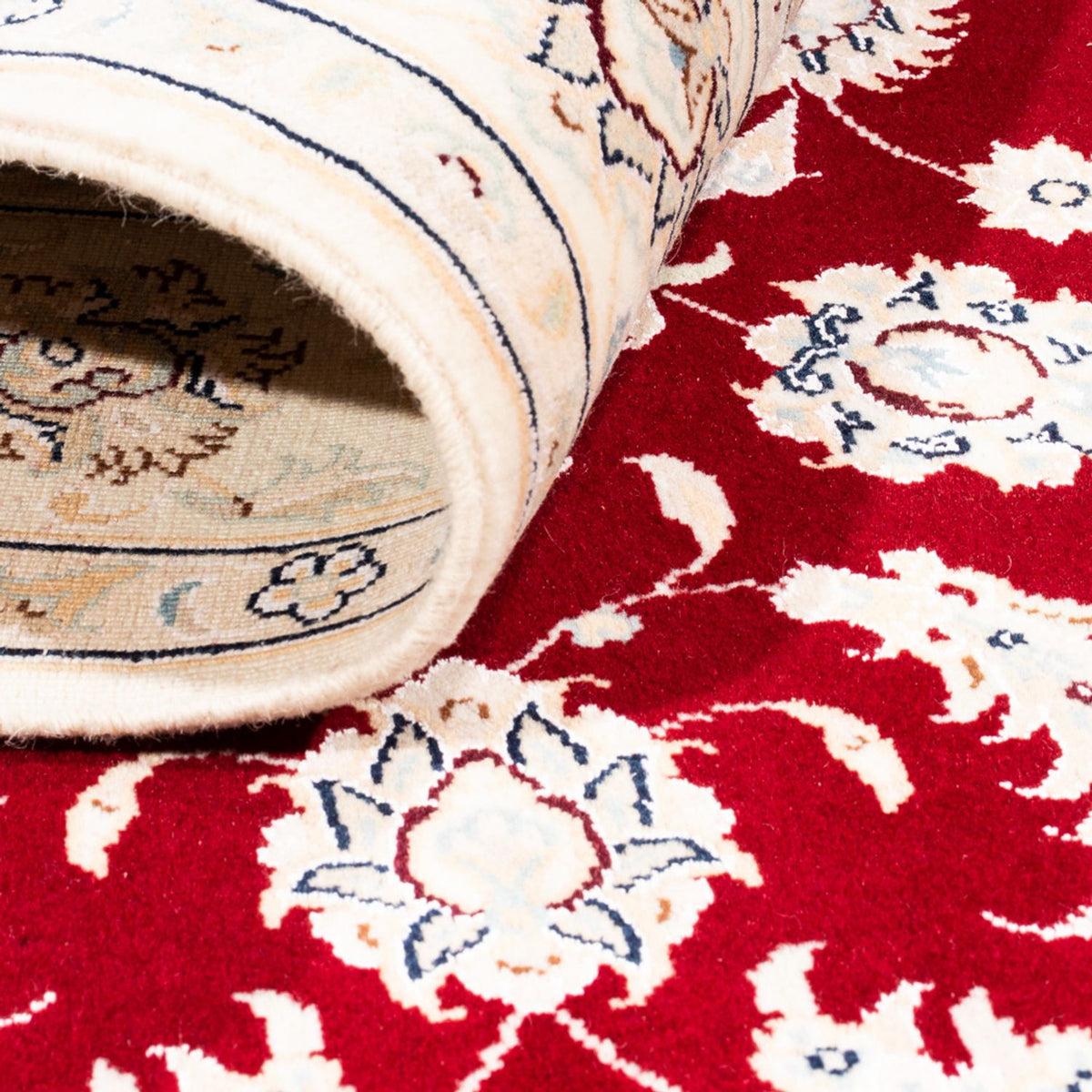 Persisk matta - Nain - Premium - 176 x 118 cm - röd