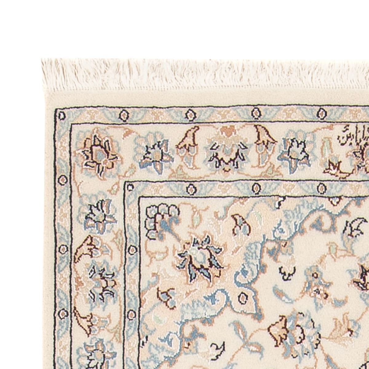 Persisk matta - Nain - Premium - 135 x 74 cm - grädde