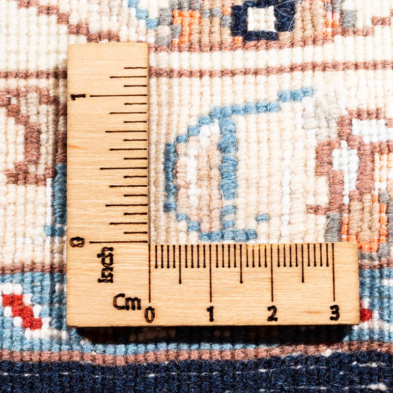 Persisk matta - Tabriz - 200 x 147 cm - mörkblå