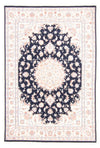 Tabriz - 50 Raj Mattan 167x237cm - Persisk matta - Rektangulär / Mörkblå / 167 x 237 cm Rektangulär