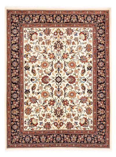 Mashhad Mattan 184x238cm - Persisk matta - grädde