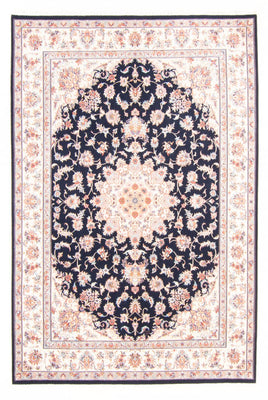 Persisk matta - Tabriz - Royal - 236 x 169 cm - mörkblå