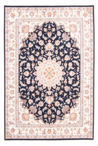 Persisk matta - Tabriz - Royal - 236 x 169 cm - mörkblå
