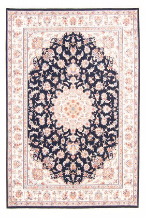 Persisk matta - Tabriz - Royal - 236 x 169 cm - mörkblå