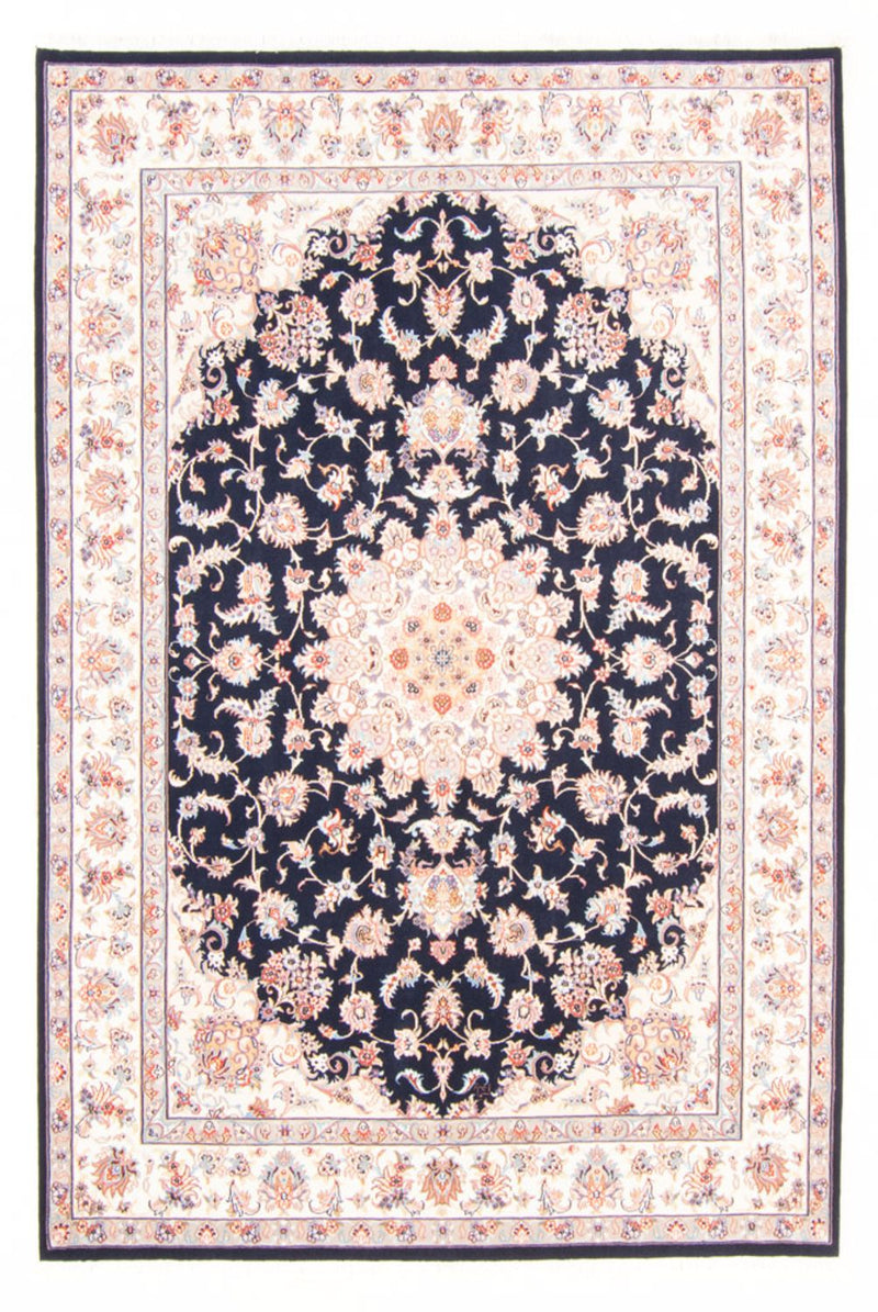 Persisk matta - Tabriz - Royal - 236 x 169 cm - mörkblå