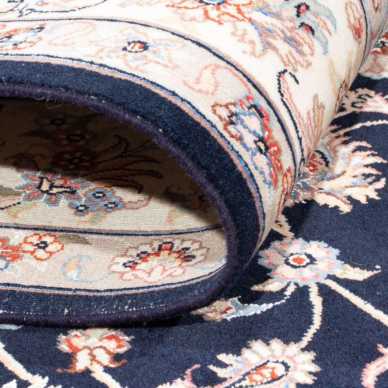 Persisk matta - Tabriz - Royal - 236 x 169 cm - mörkblå