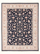 Persisk matta - Tabriz - Royal - 201 x 149 cm - mörkblå