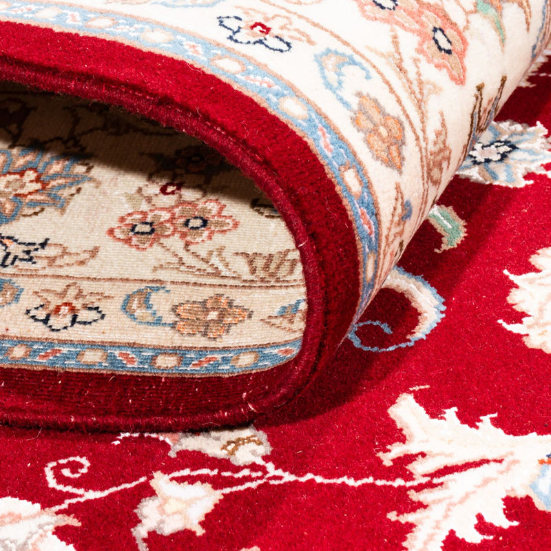 Persisk matta - Tabriz - 199 x 147 cm - röd