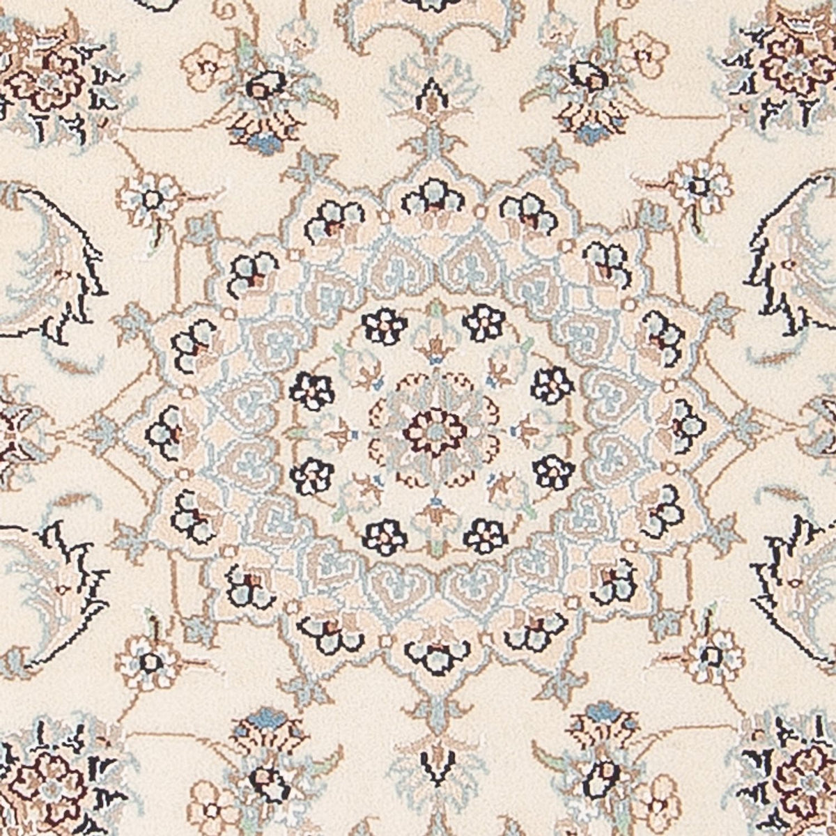 Persisk matta - Nain - Premium - 117 x 80 cm - grädde