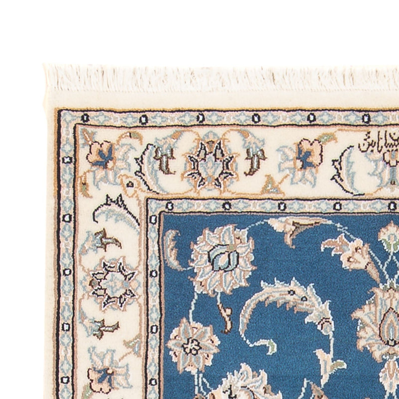 Persisk matta - Nain - Premium - 120 x 77 cm - ljusblå