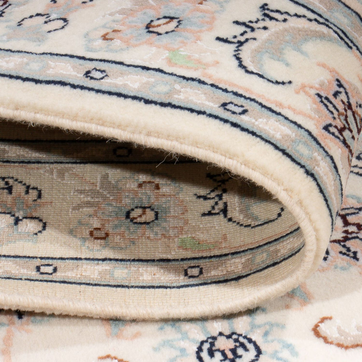 Persisk matta - Nain - Premium - 119 x 77 cm - grädde