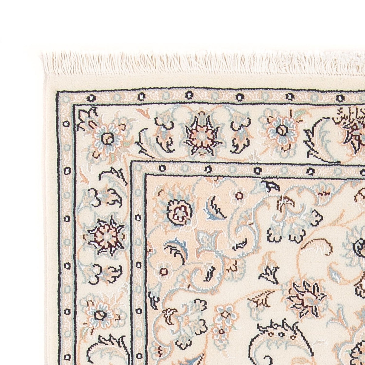 Persisk matta - Nain - Premium - 119 x 80 cm - grädde