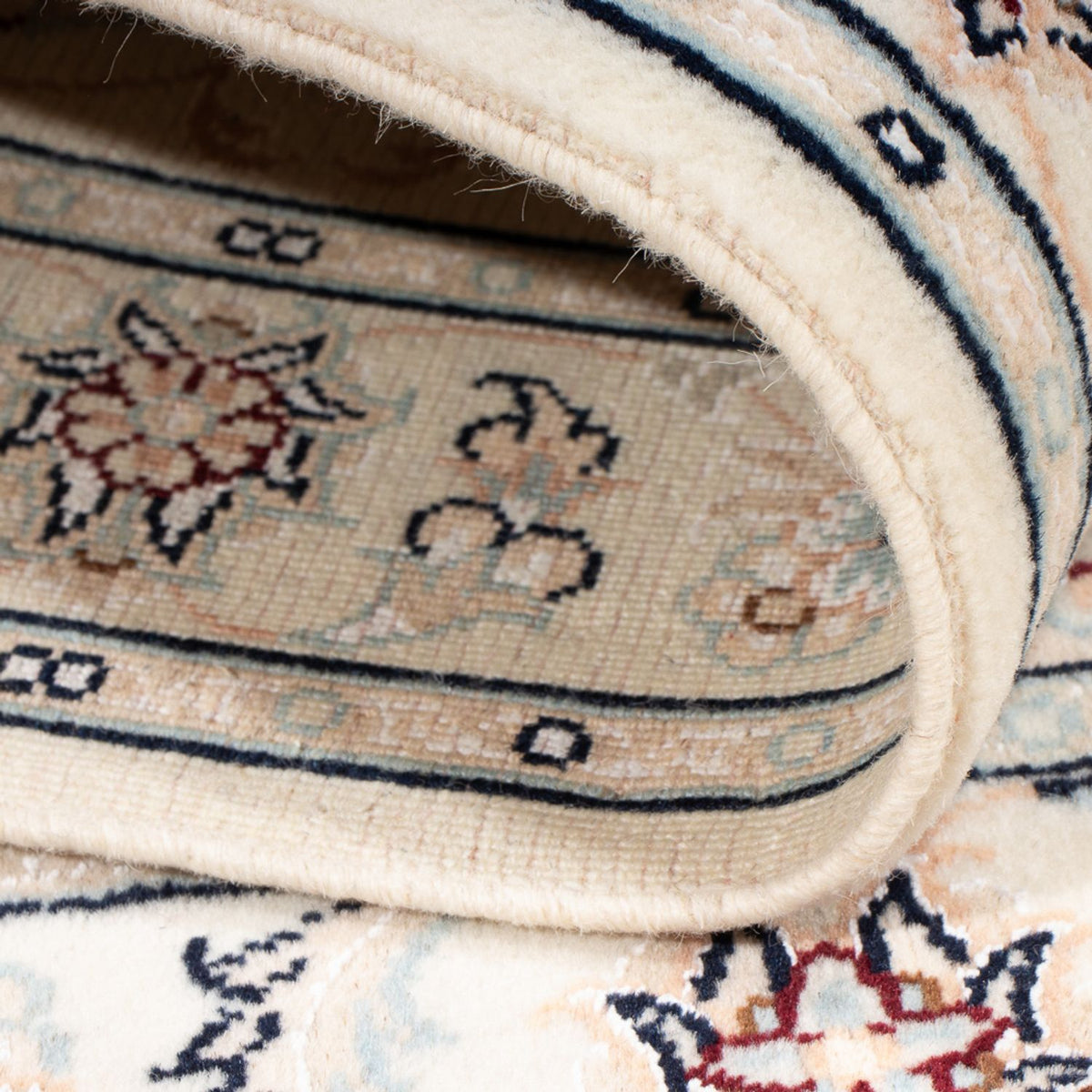 Persisk matta - Nain - Premium - 119 x 80 cm - grädde