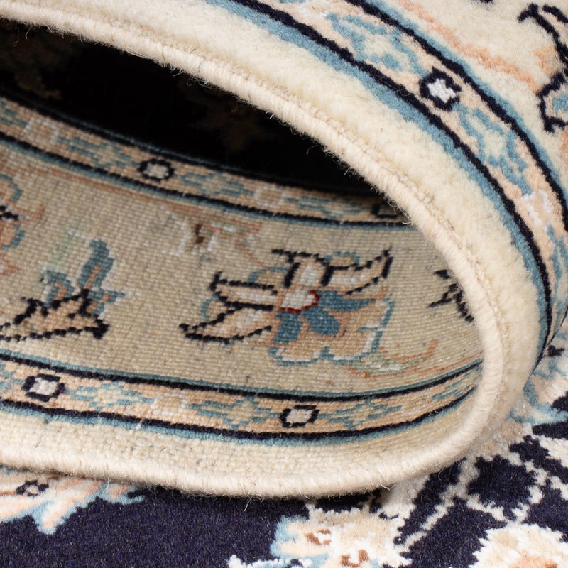 Persisk matta - Nain - Premium - 125 x 80 cm - mörkblå