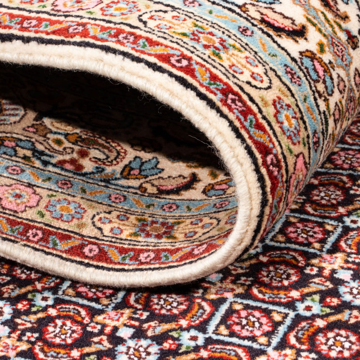 Persisk matta - Classic - 195 x 145 cm - mörkblå