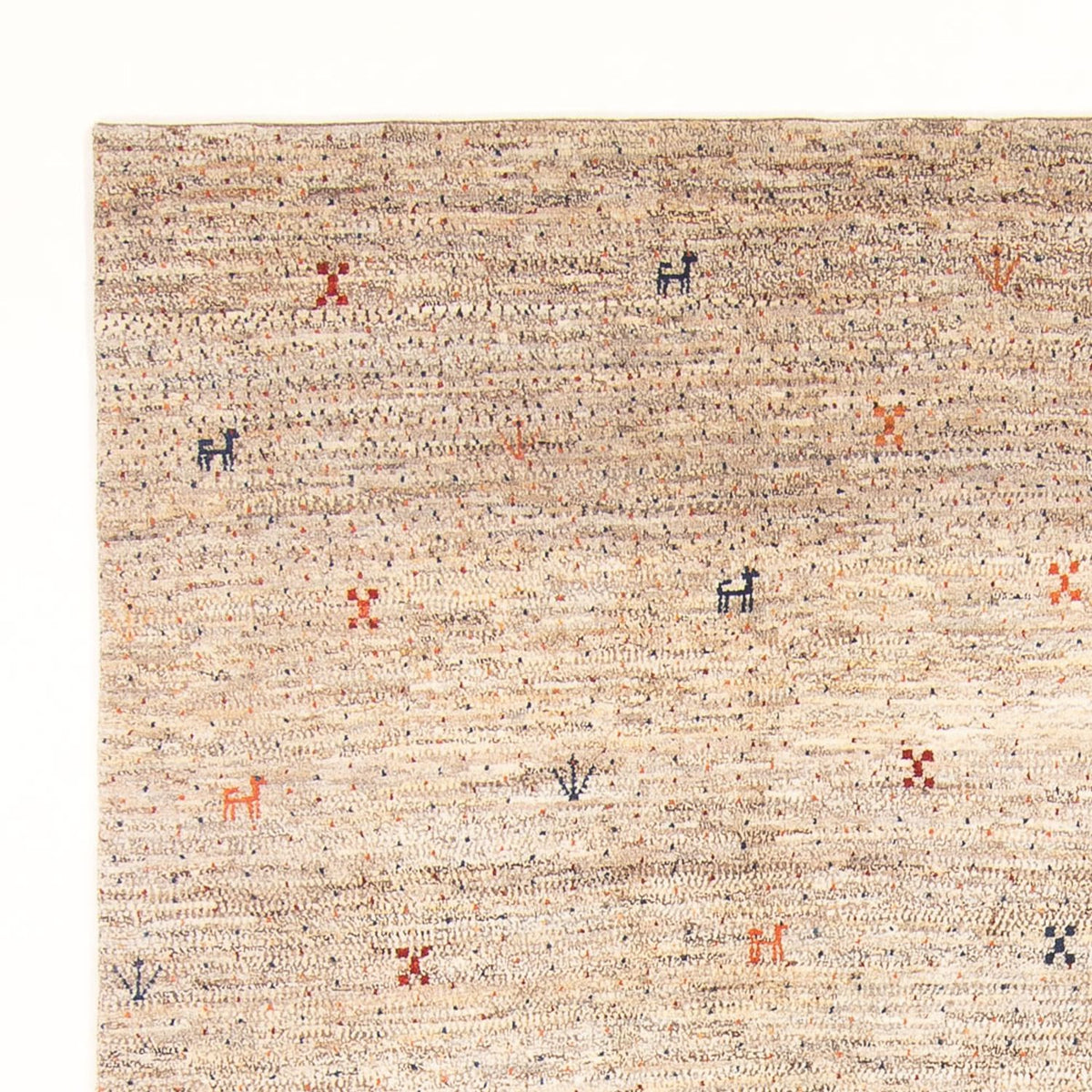 Gabbeh-matta - persisk - 298 x 204 cm - natur