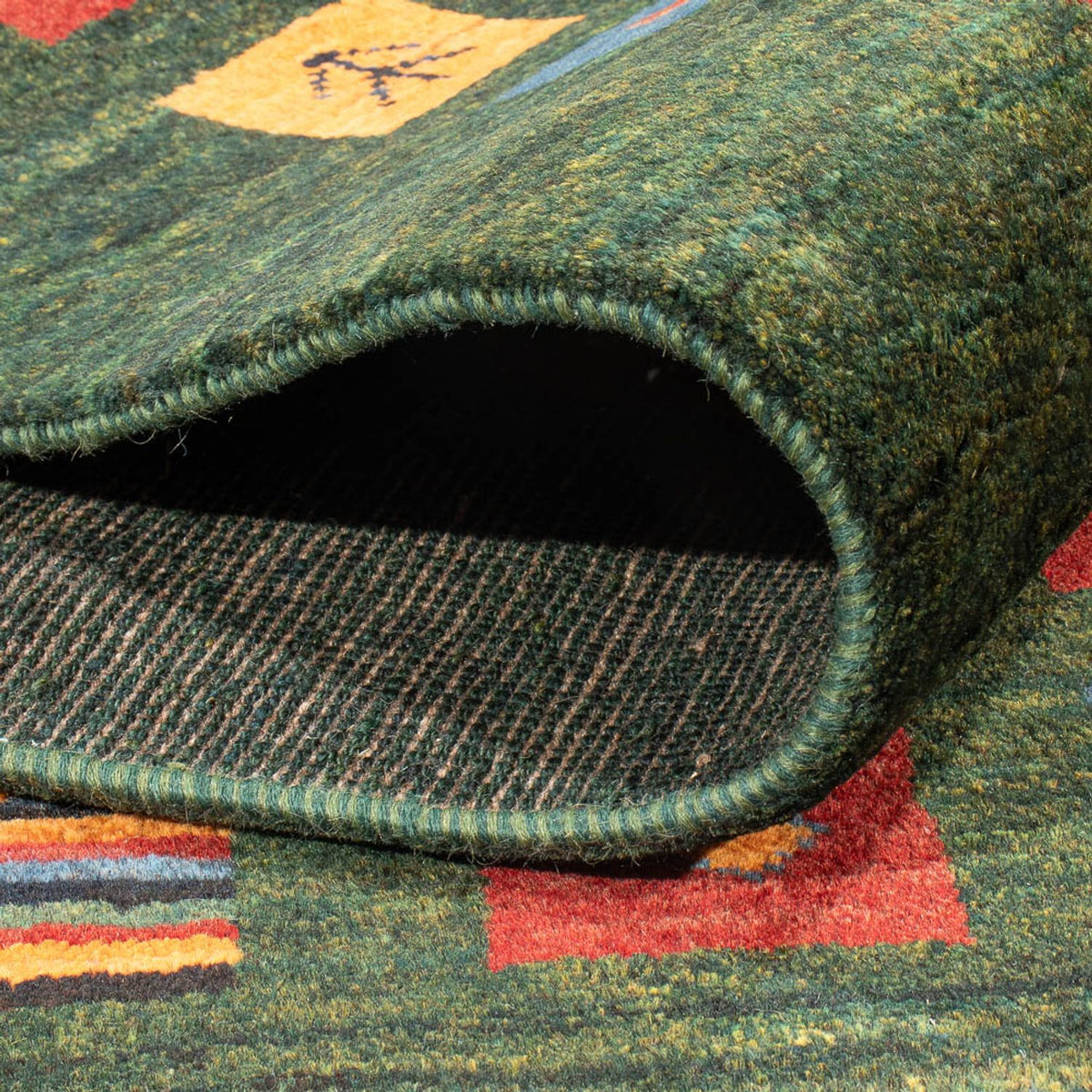 Gabbeh-matta - persisk - 234 x 164 cm - flerfärgad