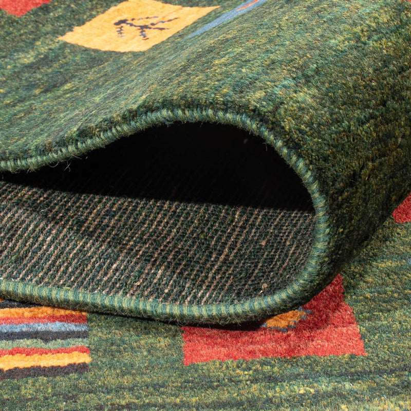 Gabbeh-matta - persisk - 234 x 164 cm - flerfärgad