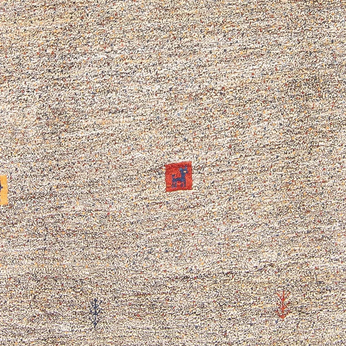 Gabbeh-matta - persisk - 243 x 178 cm - natur