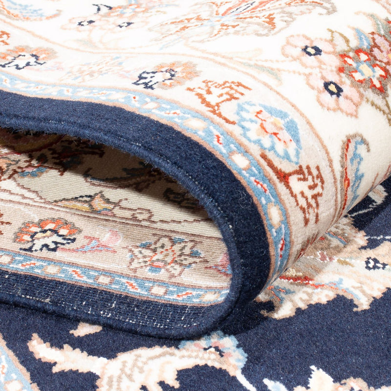 Persisk matta - Tabriz - Royal - 245 x 170 cm - mörkblå