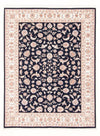 Tabriz - 50 Raj Mattan 149x197cm - Persisk matta - Rektangulär / Mörkblå / 149 x 197 cm Rektangulär