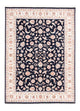 Persisk matta - Tabriz - 200 x 149 cm - mörkblå