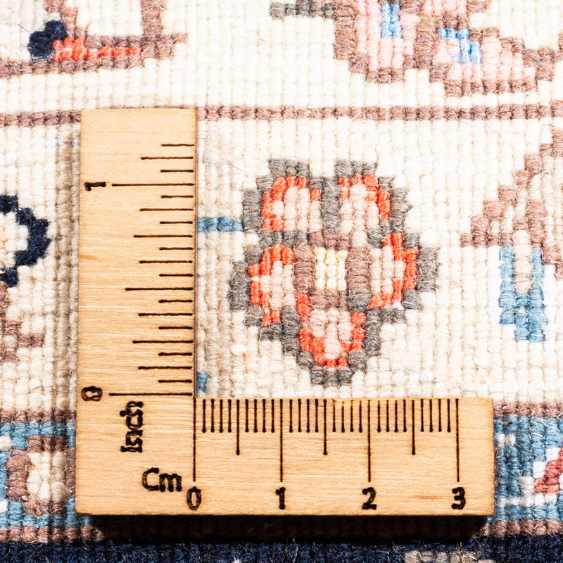 Persisk matta - Tabriz - 201 x 150 cm - mörkblå